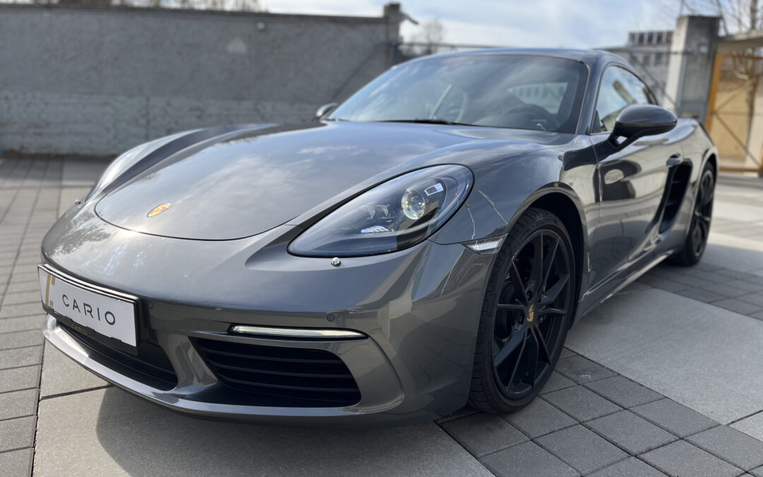 Porsche Cayman 718, 220 kW, BOSE, CZ, DPH